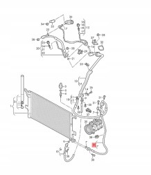 Prolights acn8W0816721B Шнур кондиціонування повітря AUDI A4 B9 A5 2.0CNG 11.16- 8W0 816 721B 8W0816721B