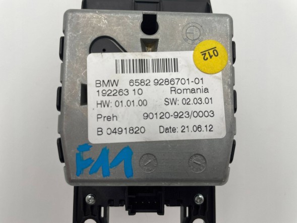 BMW OE MRKA 9286701 BMW 5 F10 F11 ПАНЕЛЬ КЕРУВАННЯ IDRIVE 9286701