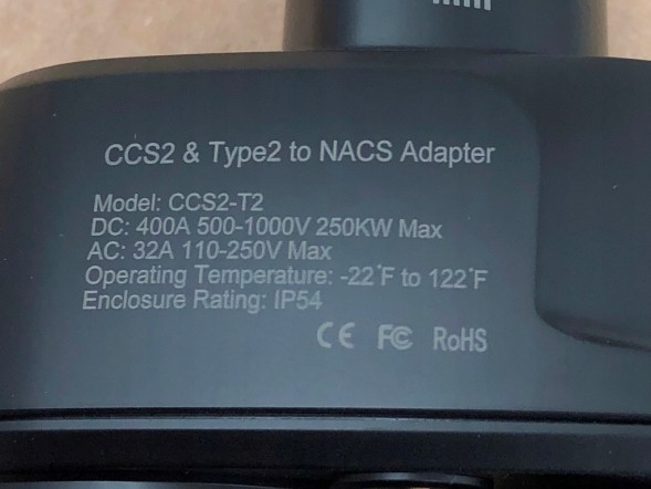 WOLLER H.169/133/A. Адаптер Зарядки CCS2 ТИПУ 2 США AC+DC NACS для TESLA CYBERTRUCK 3 X S