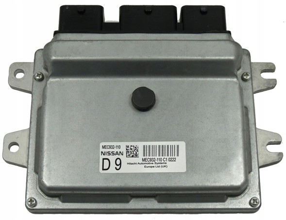Hitachi MEC932-110 C1 0222 MEC932-110 D9 ЕБУ NISSAN QASHQAI I J10 1.6 MEC932-110 C1 0222 D9
