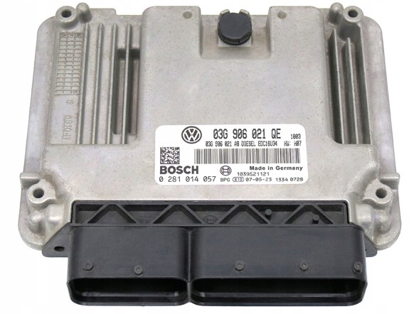 OE 03G 906 021 QE 0 281 014 057 КОМП'ЮТЕР ДВИГУНА GOLF PLUS 2.0 TDI 03G906021QE 0281014057