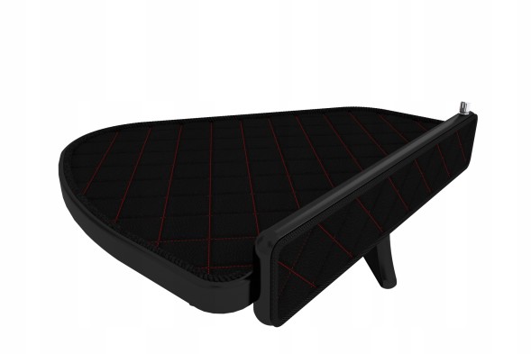 F-CORE FT43 BLACK/RED Полиця для приладової панелі TIR IVECO STRALIS S-WAY 03.19-12.23 Центральна