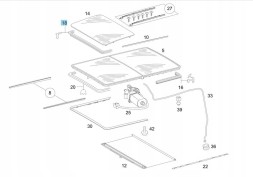 Mercedes-Benz OE A0007820307 MERCEDES VITO 639 ПРОКЛАДКА ЛЮКА