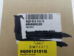 SEAT OE 6Q0612151G, DWP534257OE Регулятор тиску Seat Ibiza III 6L1 VW Polo 9N 6Q0612151G OE
