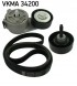SKF VKMA 34200 Комплект клинового ременя багаторівковий vkma 34200