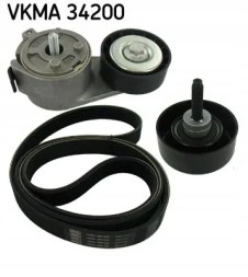 SKF VKMA 34200 Комплект клинового ременя багаторівковий vkma 34200