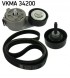 SKF VKMA 34200 Комплект клинового ременя багаторівковий vkma 34200