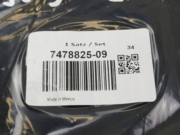 BMW OE 7478825 51477478825 НОВІ ОРИГІНАЛЬНІ Килимки автомобільні велюрові 4 шт. BMW X5 G05 7478825