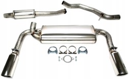 TA-Technix 02VO011-10D-2 Спортивна вихлопна система CATBACK 1x100мм TA TECHNIX VOLVO V50 (545) T5 AWD