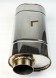 WLM Customs WLM-MUF-120/160-OWx300 Спортивний глушник наскрізний WLM 120/160 Овал, довжина 300 мм, нержавіюча сталь INOX