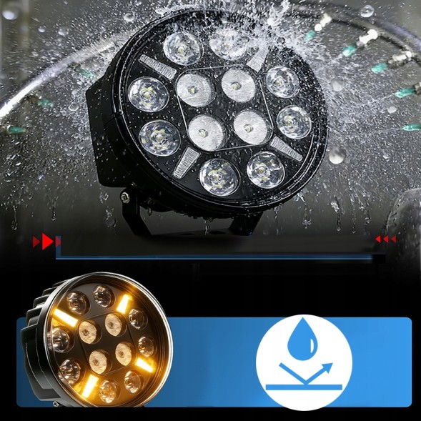Unknown rgtfyncerhz4643 РОБОЧА ЛАМПА 14 LED РОБОЧИЙ ГАЛОГЕН ПРОЖЕКТОР 105W ВОДОНЕПРОНИКНИЙ