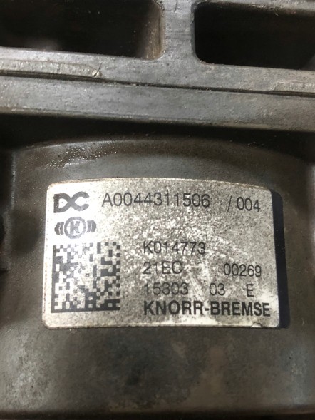 Mercedes-Benz OE A0044311506 Mercedes actros головний клапан гальма a0044311506