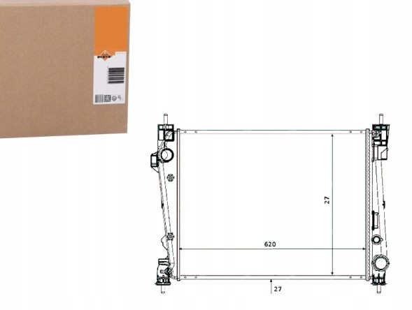 NRF 86232539 NRF Nrf охолоджувач води 53933