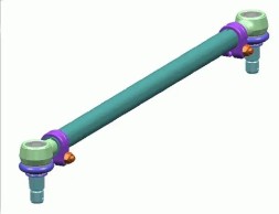 Lemforder 33304 01 Рульова тяга 33304 01 lemförder