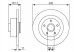 Bosch 0 986 479 573 Гальмівний диск задній 0 986 479 573 bosch renault