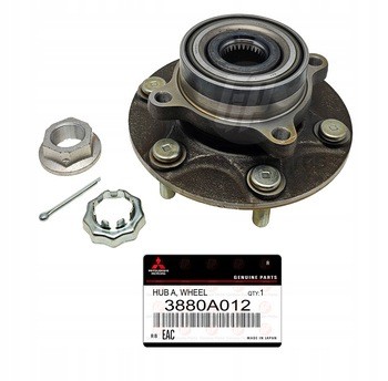 Mitsubishi OE GP|MITSUBISHI PAJERO SHORT (WERSJA 3-DRZWIOWA) PIASTA Z ŁOŻYSKIEM PRZÓD ORYGINAŁ MITSUBISHI PAJERO 3-D SHORT ПІВОСЬ З ПІДШИПНИКОМ ПЕРЕДНЯ ОРИГІНАЛ