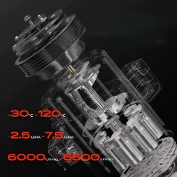 Frankberg Компресор кондиціонера Frankberg зі шківом для B.M.W 64526961621 M3304