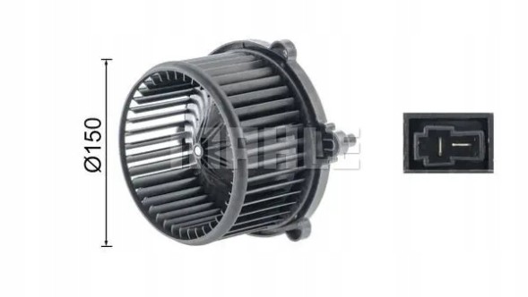 Mahle AB 236 000S Повітродувний вентилятор припливу ab 236 000s mahle