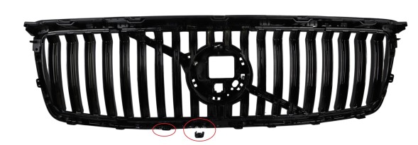 HD 36962143 НОВА РЕШІТКА РАДІАТОРА (МУЛЯЖ) VOLVO XC90 2020 - 2025 ПІД КАМЕРУ