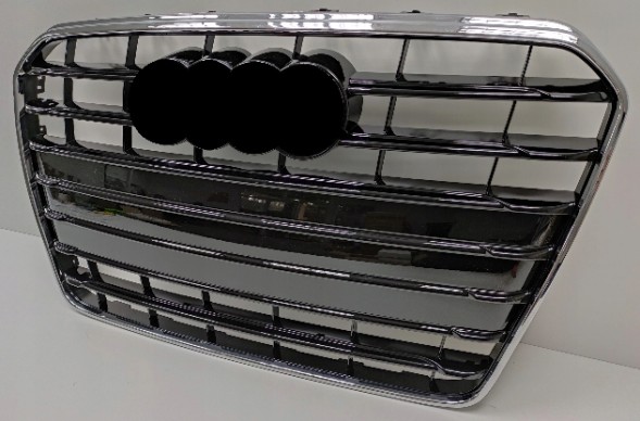 Китай A1398-15 AUDI A5 11- РЕШІТКА РАДІАТОРА ЧОРНИЙ ГЛЯНЕЦЬ ХРОМОВАНА РАМКА