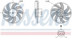 Nissens 850105 Вентилятор, охолодження двигуна nissens 850105
