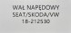 ODM 18-212530 ODM НОВА ПІВВІСЬ ШАРНІР ПРАВИЙ ПЕРЕДНІЙ ПОЛО IV IBIZA III CORDOBA II FABIA ROOMSTER