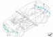 BMW OE 8809727 8809739 НОВИЙ ОРИГІНАЛЬНИЙ ДРІТ ЗАДНЬОГО БАМПЕРА PDC BMW X3 X4 8809739 8809727