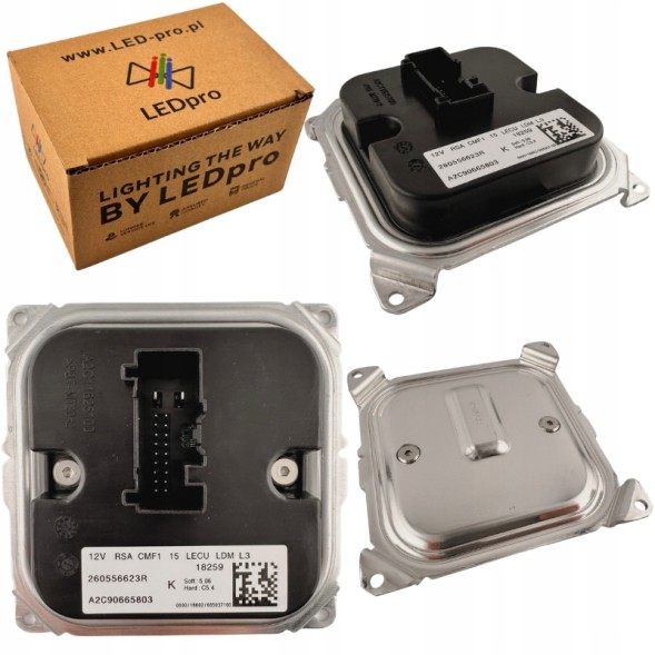 LEDpro 260556623R - sterownik do naprawy uszkodzonych ŚWIATEŁ LED do RENAULT MEGANE IV ***LEDpro*** КОНТРОЛЕР МОДУЛЯ СВІТЛА СВІТЛОДІОДНИХ ЛАМП RENAULT MEGANE IV 4 260556623Р