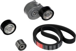 K016PK1438 GATES Натяг паса з елементами монтажу