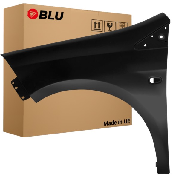 BLU 165694643 КРИЛО FIAT BRAVO 891B ЛІВЕ ЧОРНЕ 07-14 ПЕРЕДНЄ