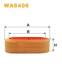 WA6406 WIX FILTERS Фільтр повітряний