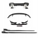 Китай S7-80127 Aerokit Комплект накладок BMW X3 G01 LCI Black Knight Чорний Блиск 2022–2025