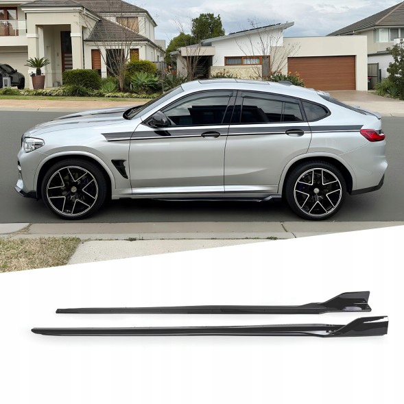 Китай S7-80127 Aerokit Комплект накладок BMW X3 G01 LCI Black Knight Чорний Блиск 2022–2025