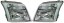 Abakus 431-1165L-LD-EM +1165R Ford transit tourneo connect headlamp передня лампа