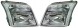 Abakus 431-1165L-LD-EM +1165R Ford transit tourneo connect headlamp передня лампа