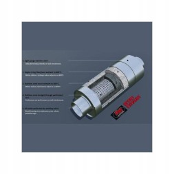 Китай Середній глушник 76 мм RM TUNING SPORT RM Motors_B RM-RM02-76