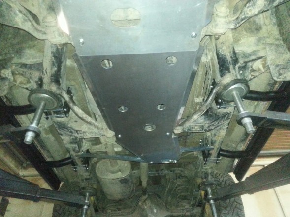 Fabryka4X4 OLG АЛЮМІНІЄВА КРИШКА КОРОБКИ ПЕРЕДАЧ І РЕДУКТОРА TOYOTA LAND CRUISER 120 / 125