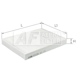AF5290 ALPHA FILTER Фільтр салону