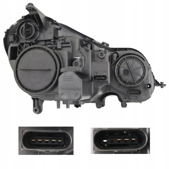 Eagle Eyes 5017090E MHM TUNING Рефлектор Фара Передня Лінза Mercedes E klasa w211 211 Рестайлінг 2006-2009 L