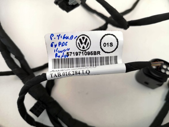 Volkswagen OE 571971095BR, DWP465554OE Джгут проводів переднього бампера VW Tiguan 571971095BR
