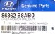 Hyundai OE 86362B8AB0 HYUNDAI SANTA FE 17+ Решітка радіатора нова OE