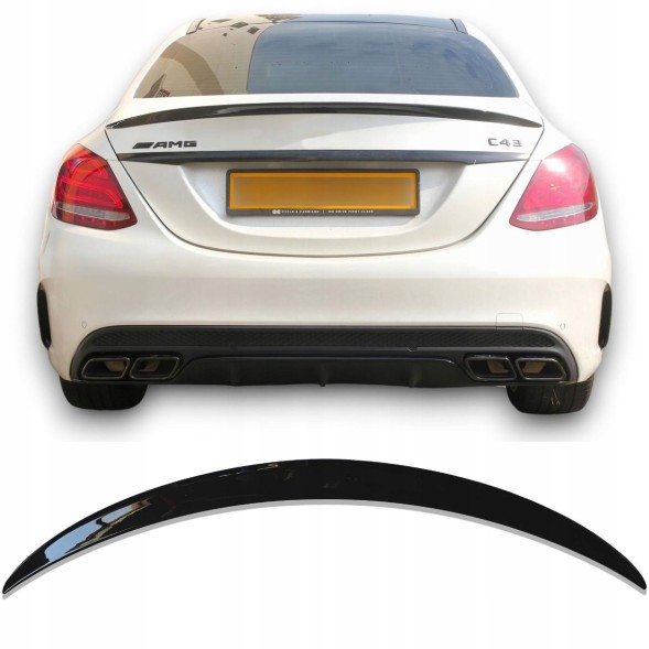 Automaniac ASWMB035+S004050 СПОЙЛЕР ЛОТКА MERCEDES C-КЛАС W205 СЕДАН AMG