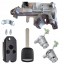 Китай CRV CR-V II 2001-20063PMOD СТАНЦІЯ ВСТАВКА ВСТАВКИ ДВЕРНОГО ЗАМКА КОМПЛЕКТ HONDA CRV CR-V II 2001-2006