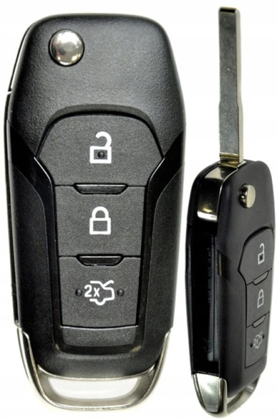 Китай Klucz z pilotem Ford Mondeo od 2014 Ranger od 2015 Transit od 06/2016 PCF7953V/PCF7945P / HITAG PRO TYP47 434MHz HU101 FSK Scyzoryk 3-przyciskowy FORD TRANSIT VI RANGER MONDEO MK5 КЛЮЧ ПУЛЬТ ДИСТАНЦІЙНОГО КЕРУВАННЯ