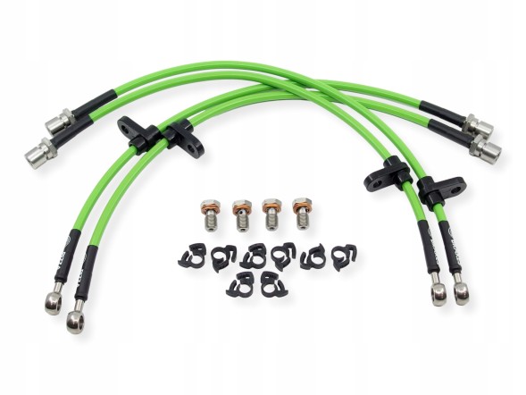 Pizza Brakes Przewody w stalowym oplocie SUBARU BRZ non brembo Троси сталеві в оплітці Subaru BRZ (ZC6)