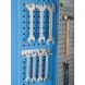 Китай WEW-SC-HP-1004848 Шафа для майстерні MEVA Зварна 95x60x195см 5 шухляд для інструментів