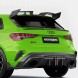 Китай SQ-AD-005 Карбоновий Спойлер Середній AUDI RS3 8Y Sportback SOOQOO Style (Сухий Карбон)