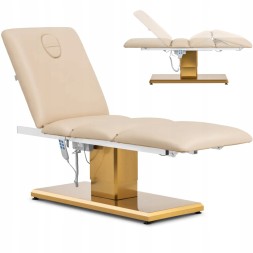 Китай WEW-SC-HP-1026014 Косметологічне крісло Physa VITERBO 150 кг Бежево-Золоте для SPA Масажу