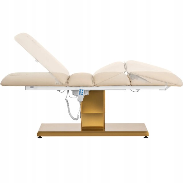 Китай WEW-SC-HP-1026014 Косметологічне крісло Physa VITERBO 150 кг Бежево-Золоте для SPA Масажу