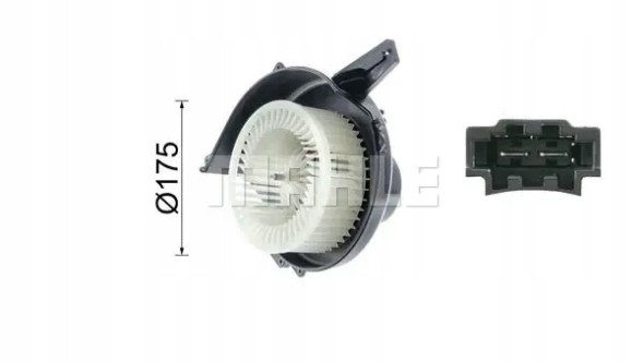 Mahle AB 20 000P Повітродувний вентилятор припливу ab 20 000p mahle